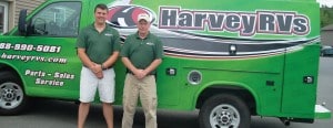 Matt Rublee, general manager and Brett Horne, service manager