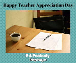 Happy Teacher Appreciation Day!