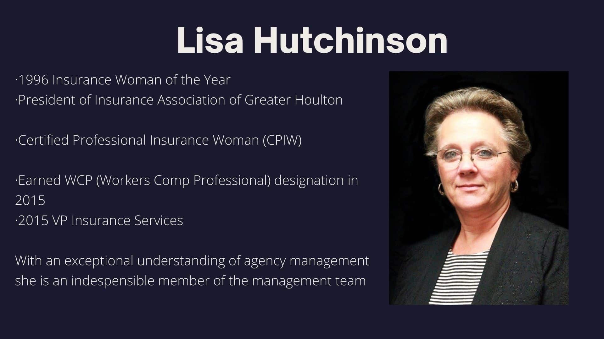 Lisa Hutchinson 30 years
