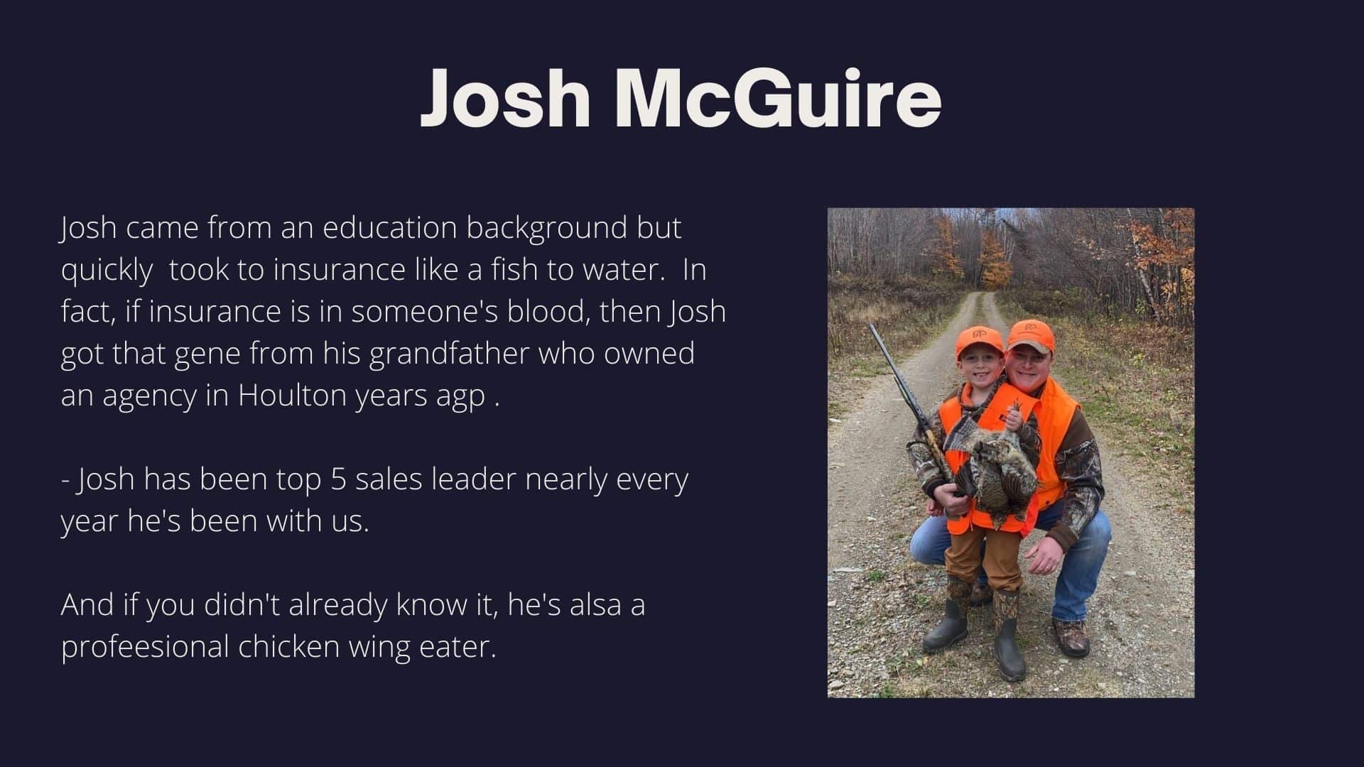 Josh McGuire 5 years