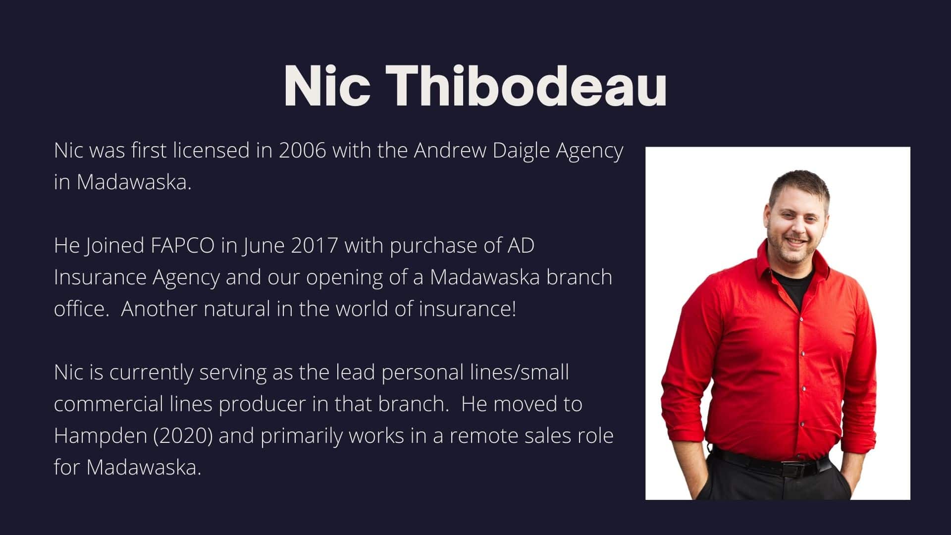 Nic Thibodeau 5 years