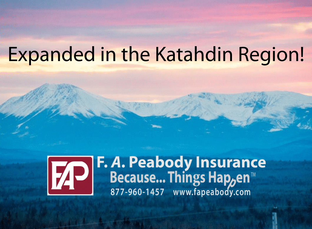 FA Peabody now serves Katahdin region